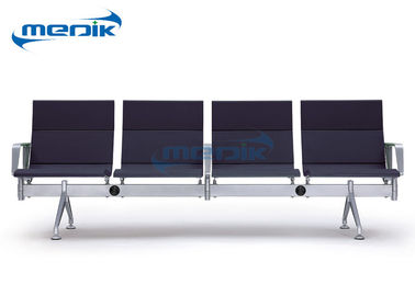4개의 Seater 병원 가구 의자는 진료소를 위한 강철 구조를 냉각 압연합니다