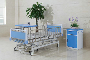 Foldable 수동 소아과 침대, 5개의 기능 진료소 간호 침대