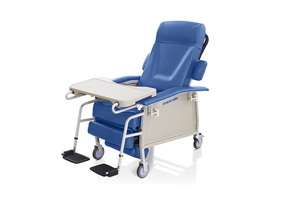 기계적인 헌혈자 침대, 접히는 다리 단면도를 가진 수동 헌혈자 의자