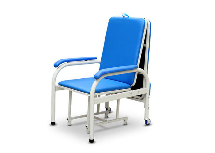 병원 환자 방을 위한 의자이 딸린 의학 접히는 수행 침대