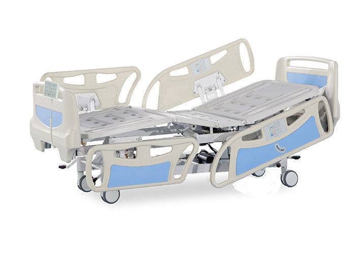 광대한 발 단면도 및 중앙 제어 장치 위원회를 가진 자동적인 병원 ICU 침대