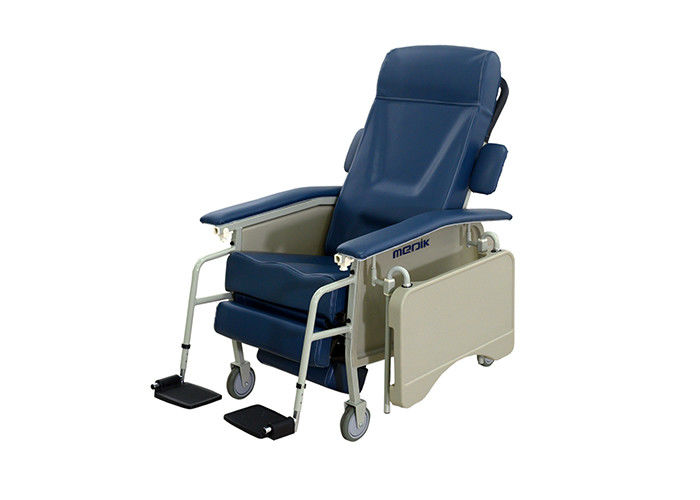 기계적인 헌혈자 침대, 접히는 다리 단면도를 가진 수동 헌혈자 의자