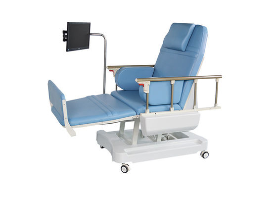 자동적인 투석 의자, 편평한 침대 위치를 가진 전기 혈액 그림 의자