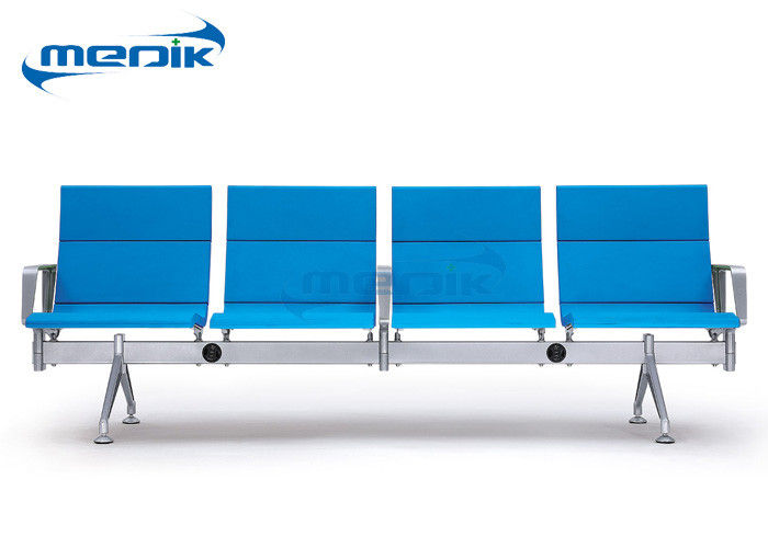 4개의 Seater 병원 가구 의자는 진료소를 위한 강철 구조를 냉각 압연합니다