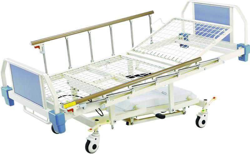 4개의 기능 알루미늄 합금 보조 궤도를 가진 유압 내과 환자 침대