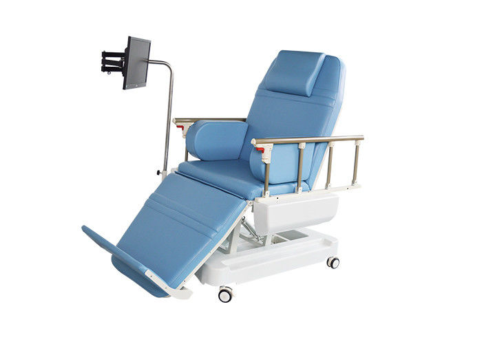 자동적인 투석 의자, 편평한 침대 위치를 가진 전기 혈액 그림 의자